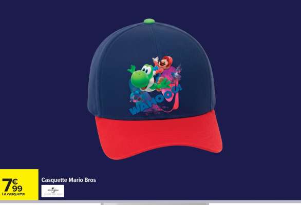 Casquette Mario Bros