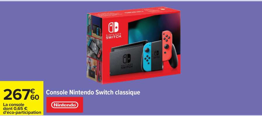 Console Nintendo Switch classique