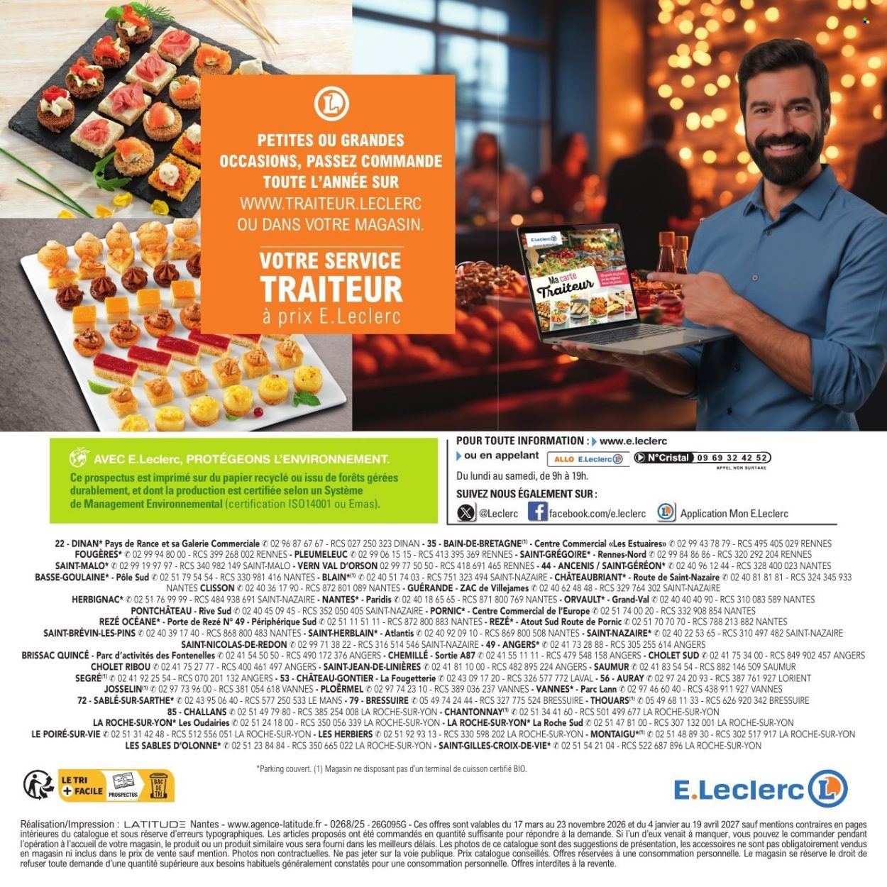 Catalogue E.Leclerc - 01/01/2026 - 31/12/2026. Page 60