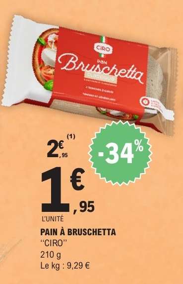 PAIN À BRUSCHETTA “CIRO”