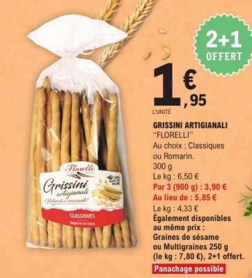 GRISSINI ARTIGIANALI "FLORELLI"