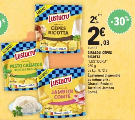 GIRASOLI CÈPES RICOTTA