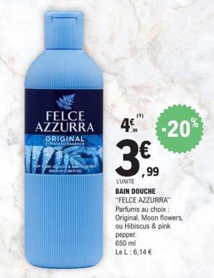 Bain Douche 'Felce Azzurra'