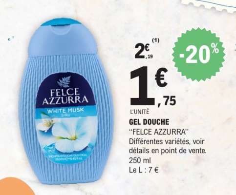 GEL DOUCHE "FELCE AZZURRA"