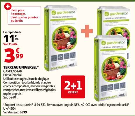 TERREAU UNIVERSEL® GARDENSTAR