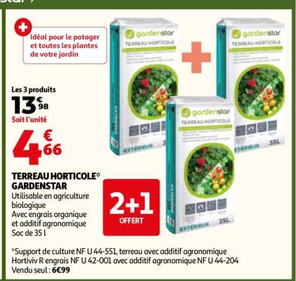 TERREAU HORTICOLE® GARDENSTAR