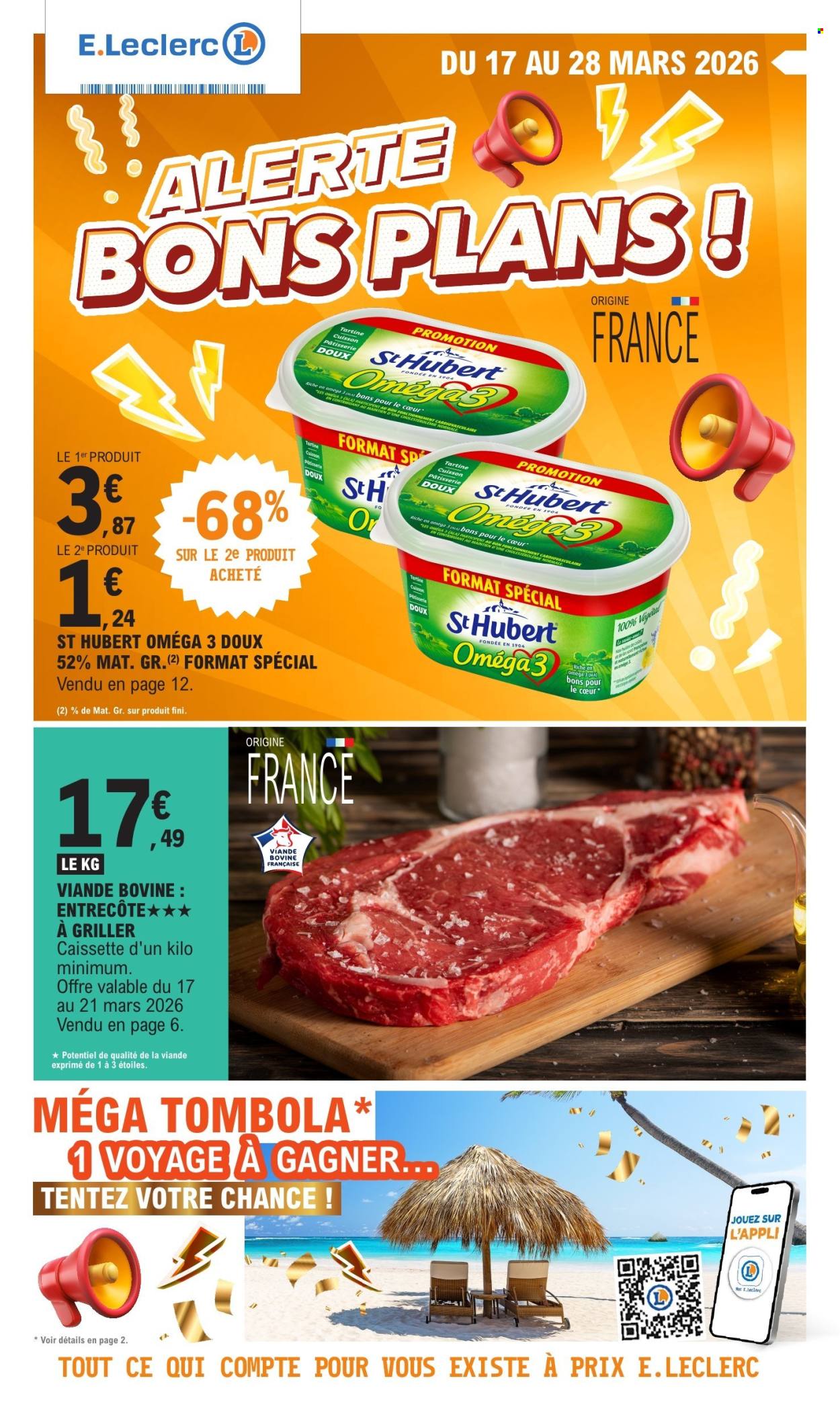 Catalogue E.Leclerc - 17/03/2026 - 28/03/2026. Page 1