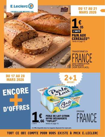 Catalogue E.Leclerc - 17/03/2026 - 28/03/2026.