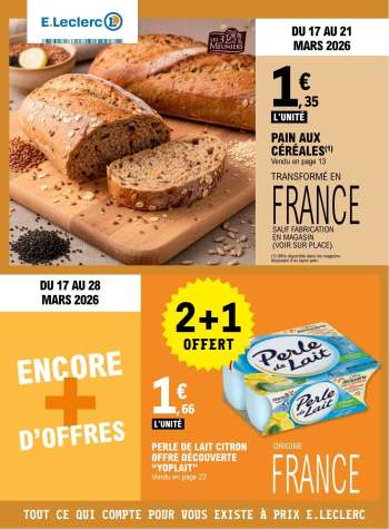 Catalogue E.Leclerc - 17/03/2026 - 28/03/2026.