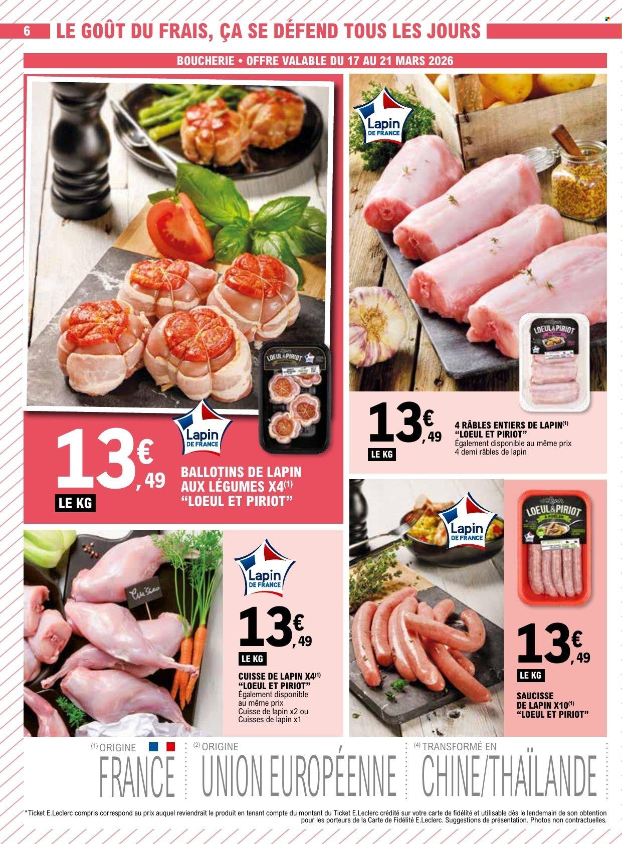 Catalogue E.Leclerc - 17/03/2026 - 28/03/2026. Page 6