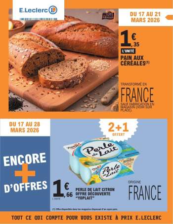 Catalogue E.Leclerc - 17/03/2026 - 28/03/2026.