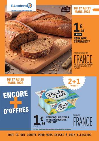 Catalogue E.Leclerc - 17/03/2026 - 28/03/2026.