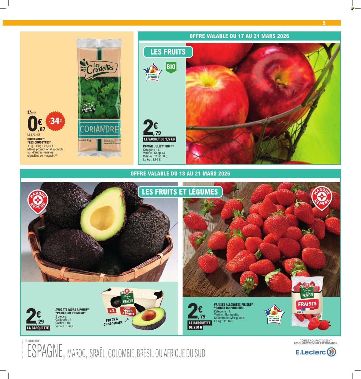 Catalogue E.Leclerc - 17/03/2026 - 28/03/2026. Page 5