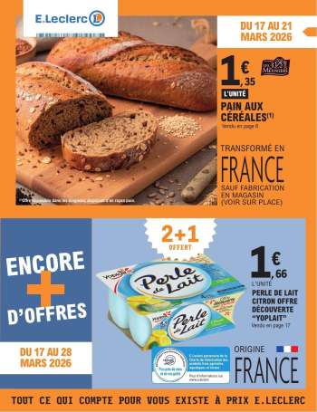 Catalogue E.Leclerc - 17/03/2026 - 28/03/2026.