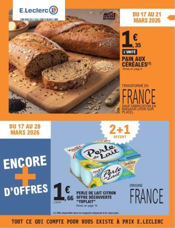 Catalogue E.Leclerc - 17/03/2026 - 28/03/2026.