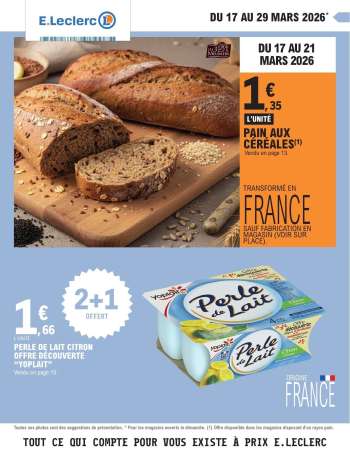 Catalogue E.Leclerc - 17/03/2026 - 28/03/2026.