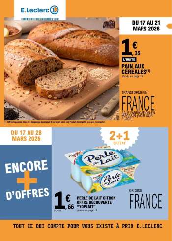 Catalogue E.Leclerc - 17/03/2026 - 28/03/2026.