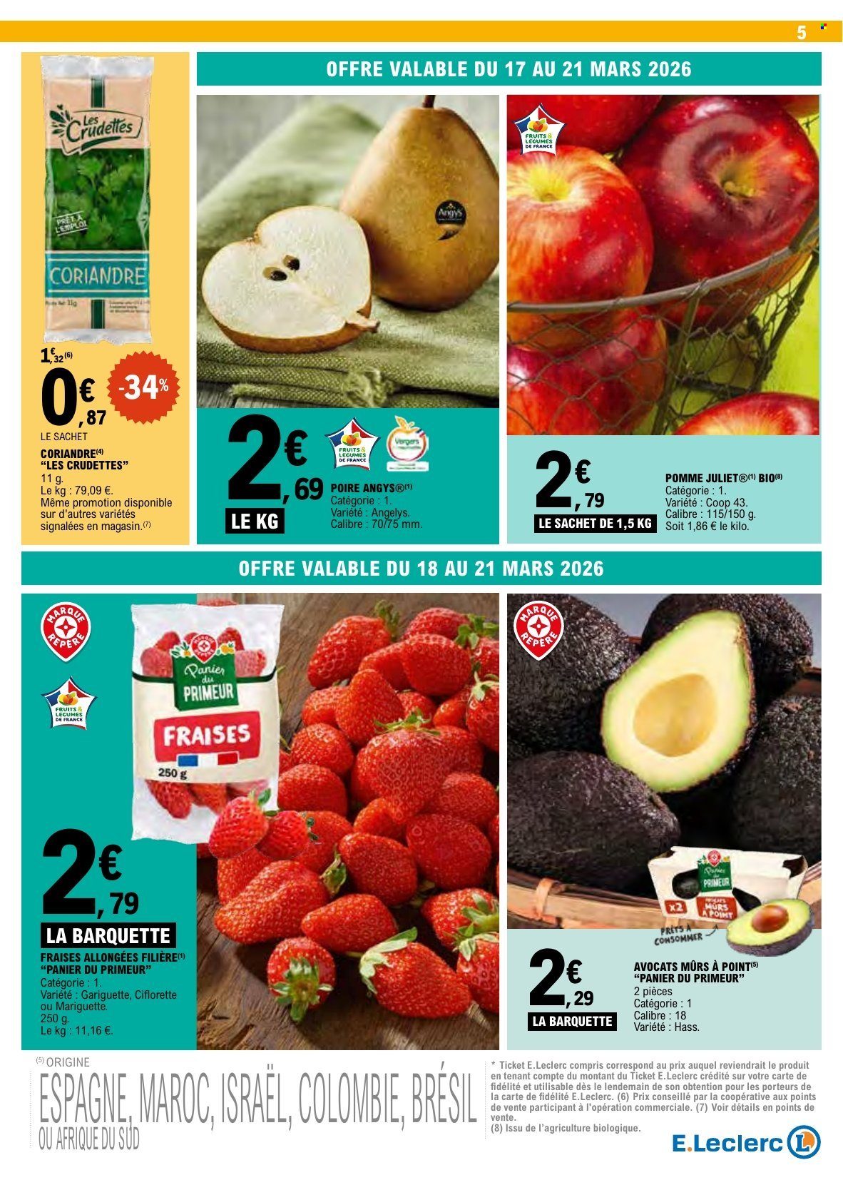 Catalogue E.Leclerc - 17/03/2026 - 28/03/2026. Page 5