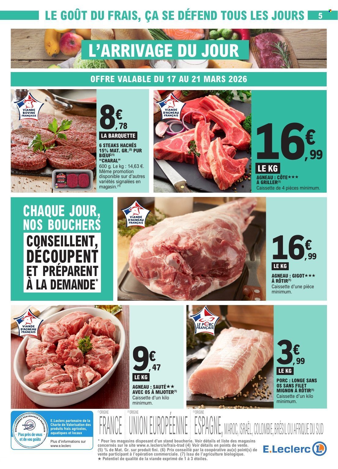 Catalogue E.Leclerc - 17/03/2026 - 28/03/2026. Page 5