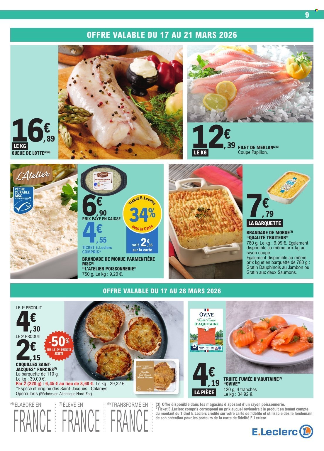 Catalogue E.Leclerc - 17/03/2026 - 28/03/2026. Page 9