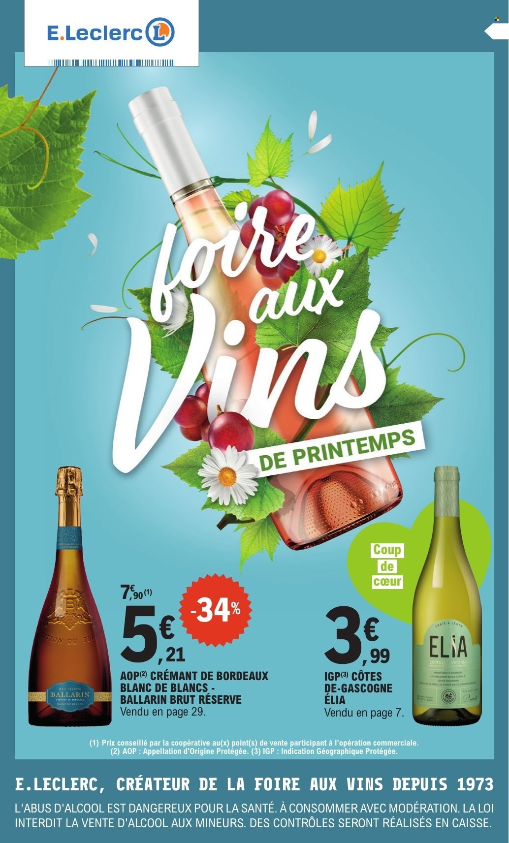 Catalogue E.Leclerc - 17/03/2026 - 28/03/2026. Page 1
