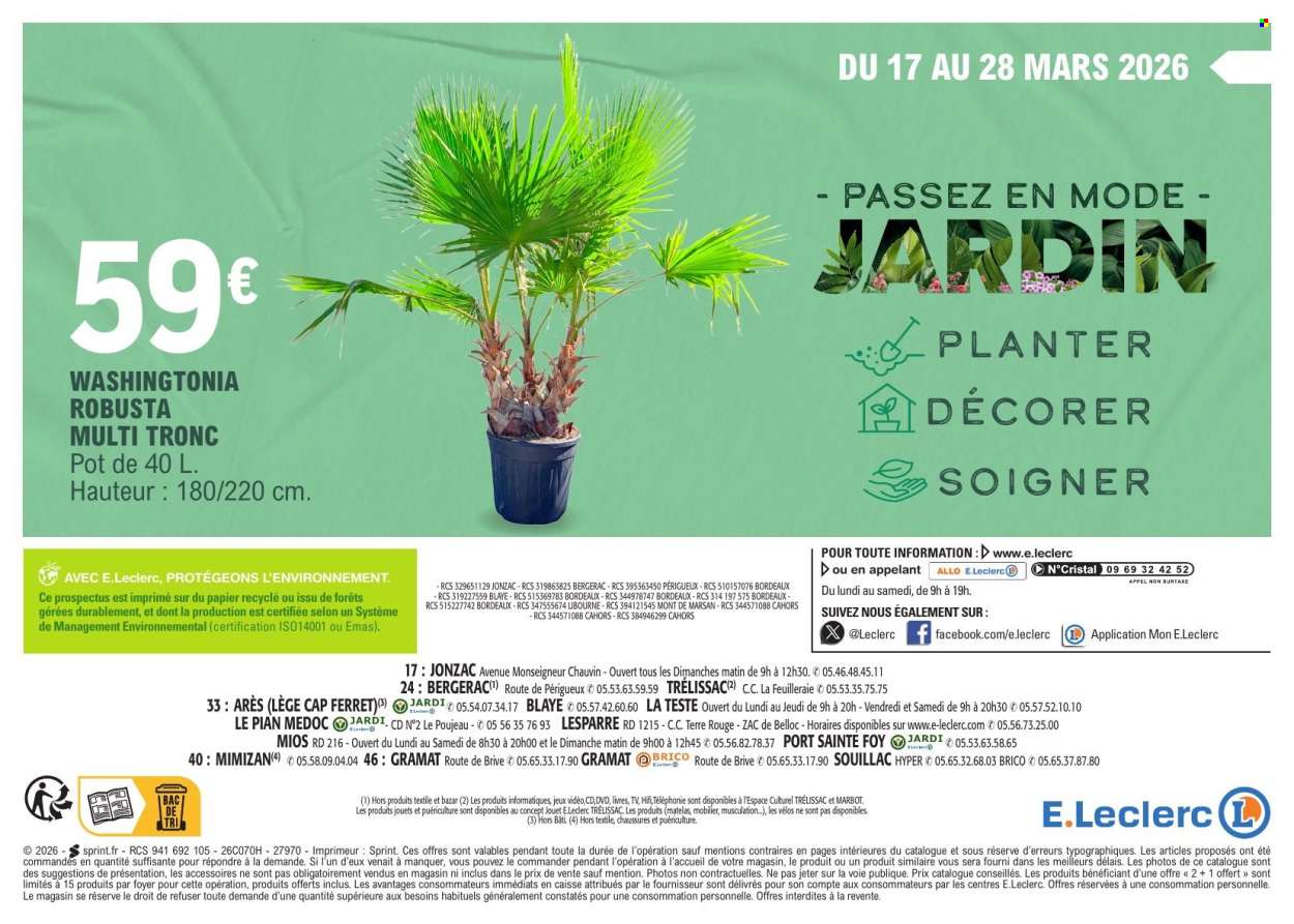 Catalogue E.Leclerc - 17/03/2026 - 28/03/2026. Page 20