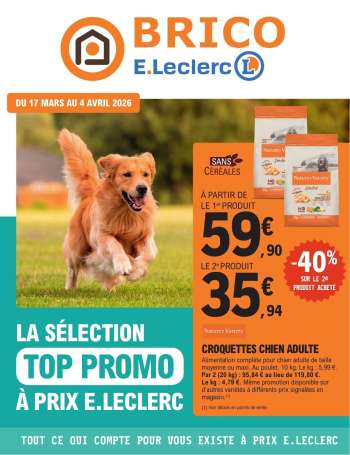 Catalogue E.Leclerc - 17/03/2026 - 04/04/2026.