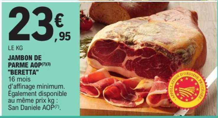 JAMBON DE PARME AOP "BERETTA"