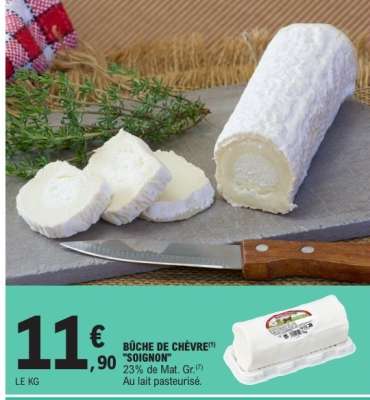 Bûche De Chèvre Soignon