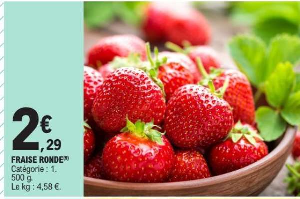 Fraise ronde