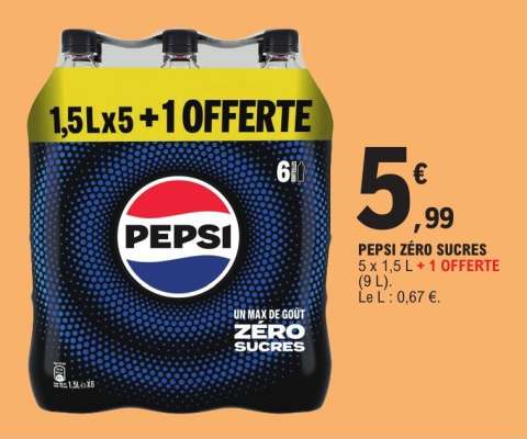 Pepsi Zéro Sucres