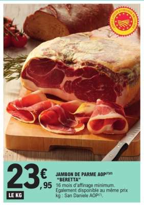 JAMBON DE PARME AOP "BERETTA"