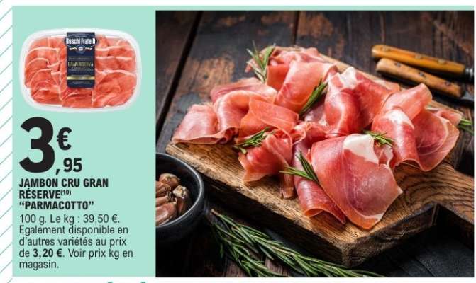 JAMBON CRU GRAN RÉSERVE "PARMACOTTO"