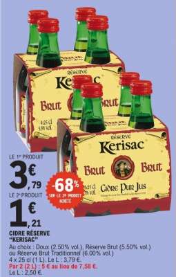 CIDRE RÉSERVE “KERISAC”