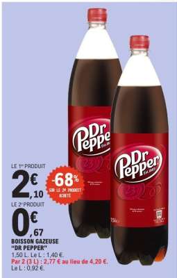 Boisson gazeuse Dr Pepper