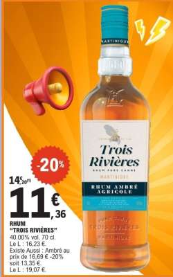 RHUM "TROIS RIVIÈRES"
