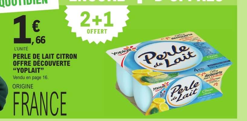 PERLE DE LAIT CITRON