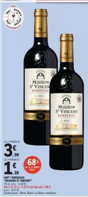 AOP Bordeaux 'Mission St Vincent'