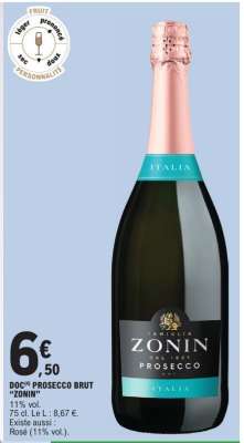 DOC Prosecco Brut "Zonin"