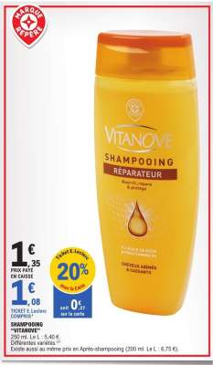 Vitanove Shampooing Réparateur