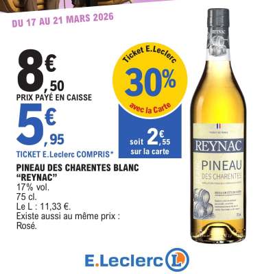 PINEAU DES CHARENTES BLANC "REYNAC"