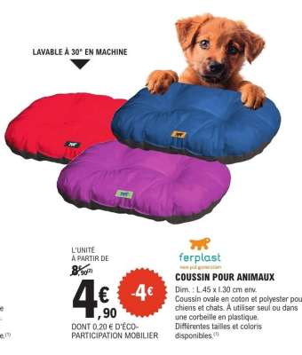 COUSSIN POUR ANIMAUX