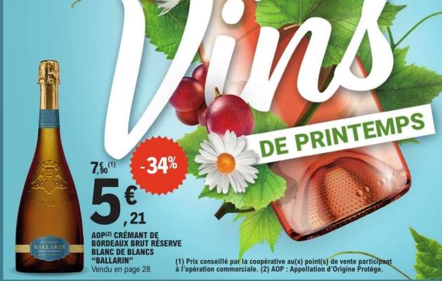 AOPD Crémant de Bordeaux Brut Réserve Blanc de Blancs 'Ballarin'