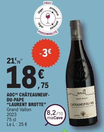 AOC CHÂTEAUNEUF-DU-PAPE “LAURENT BROTTE”