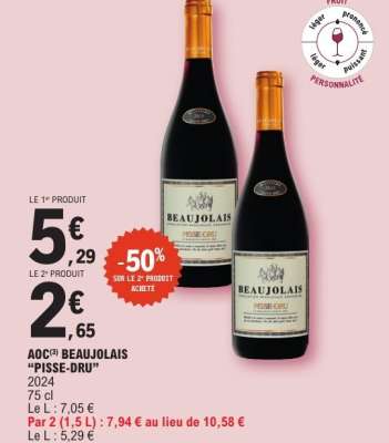 AOC Beaujolais 'Pisse-Dru' 2024