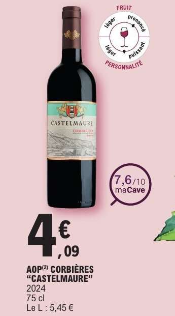 AOP* Corbières "Castelmaure"