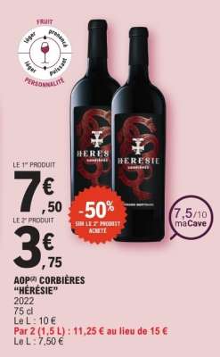 AOP Corbières "Hérésie"