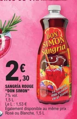 Sangria Rouge Don Simon