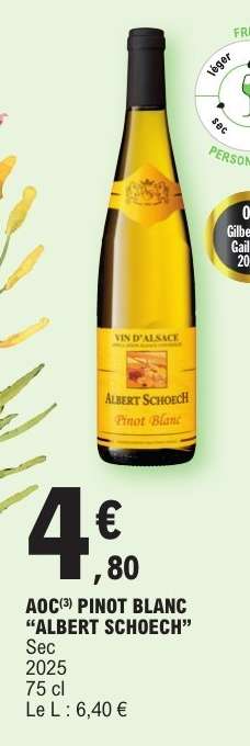 AOC PINOT BLANC 'ALBERT SCHOECH'
