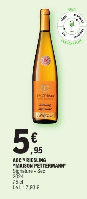 AOC RIESLING “MAISON PETTERMANN”